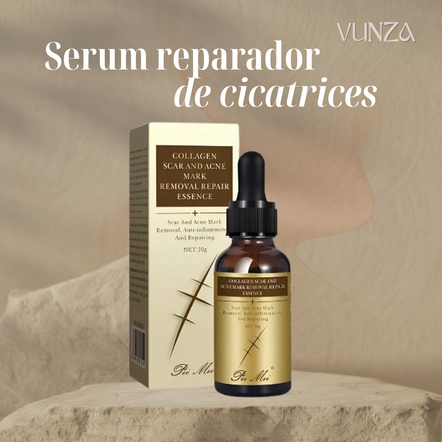 Serum reparador de cicatrices